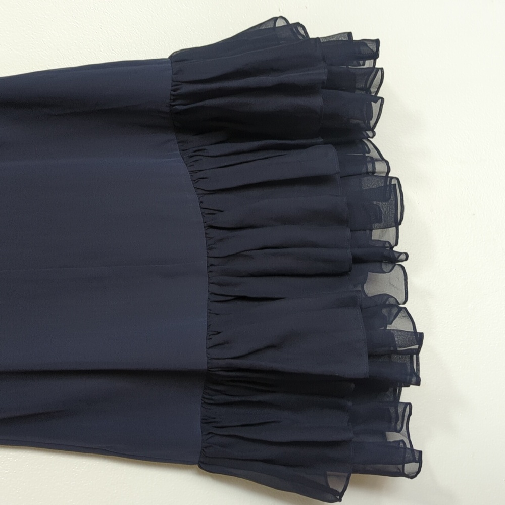 Cinq à Sept Black Ruffle Mini Dress - Picture 9 of 12